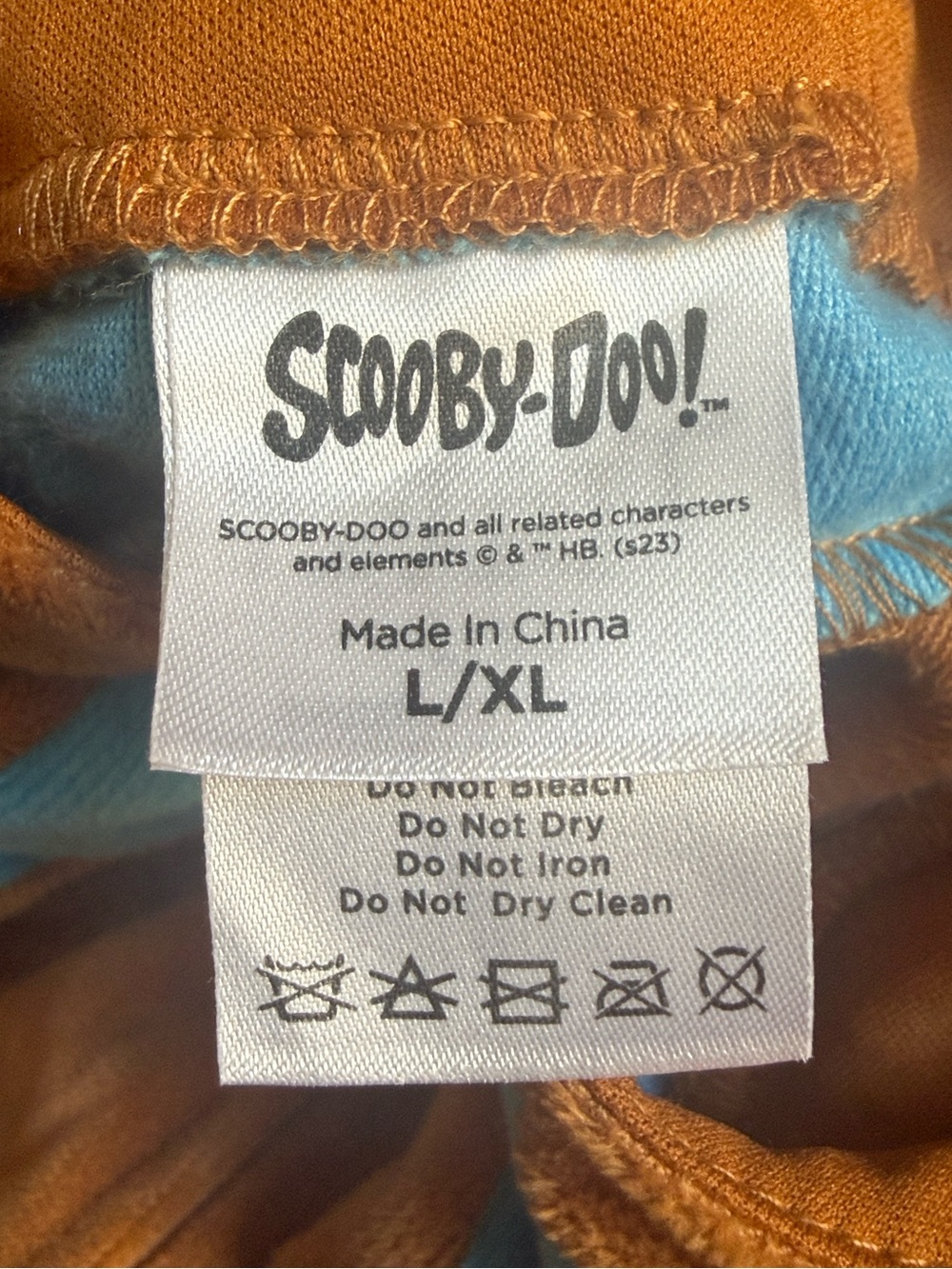 SCOOBY-DOO! ADULT BROWN JUMPSUIT COSTUME SIZE LARGE/EXTRA LARGE 🌟EUC🌟 - Picture 10 of 16